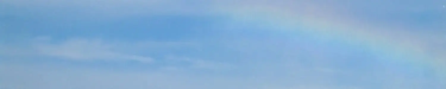 虹のフリー写真素材