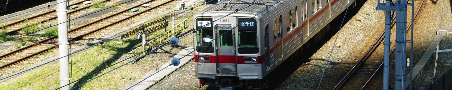 東武鉄道のフリー写真素材