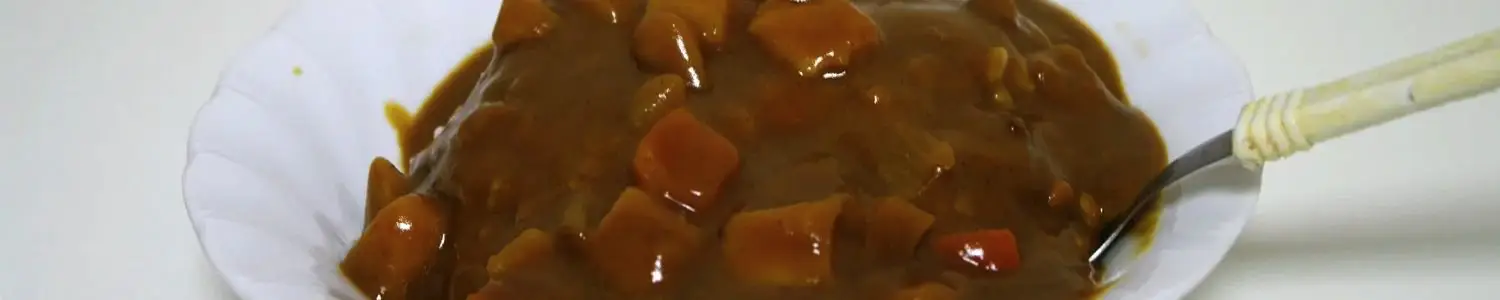 カレーライスのフリー写真素材