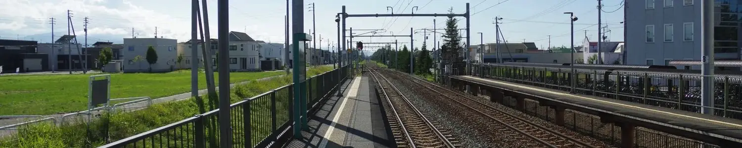 線路のフリー写真素材