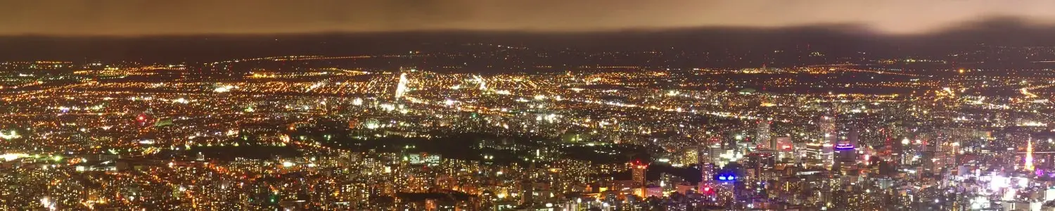 藻岩山のフリー写真素材