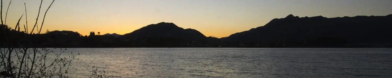 河口湖のフリー写真素材