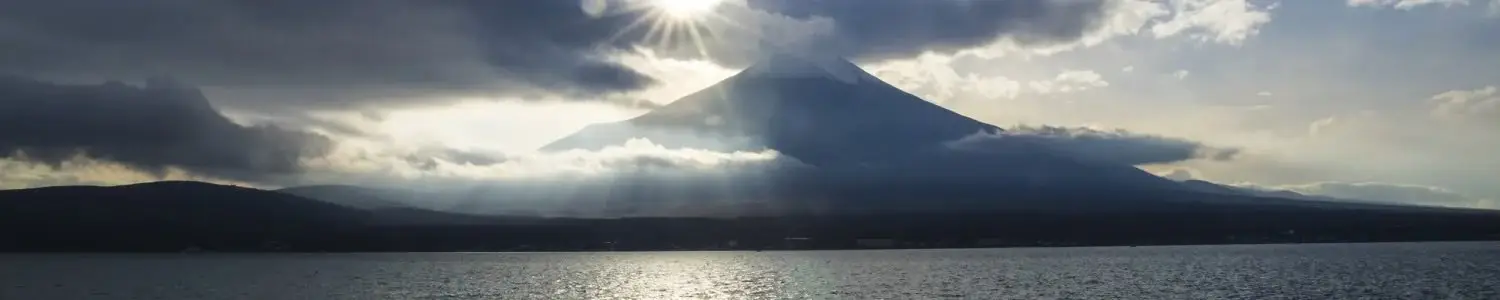 山中湖のフリー写真素材